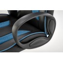 Кресло компьютерное HALMAR RAGNAR черный/голубой